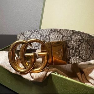 Gucci Marmont Reversible Belt (Small/75)